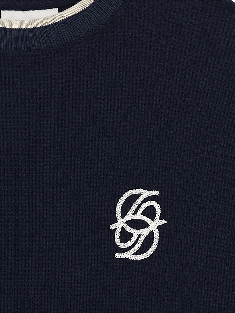 Лонгслив WAFFLE (размер M, цвет Синий)