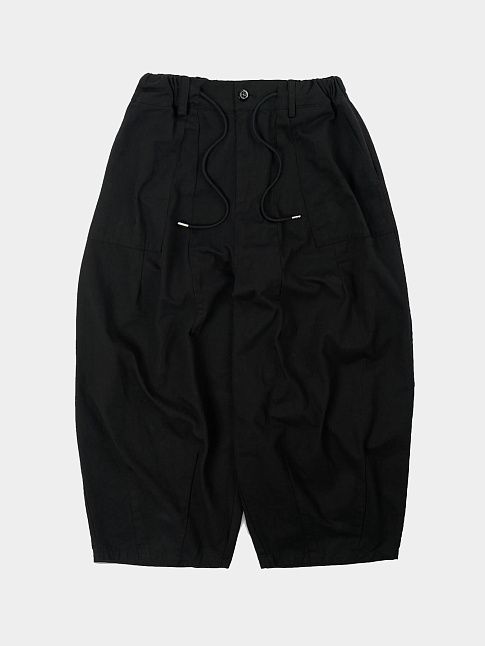 Брюки TWILL BALLOON (размер L, цвет Черный)