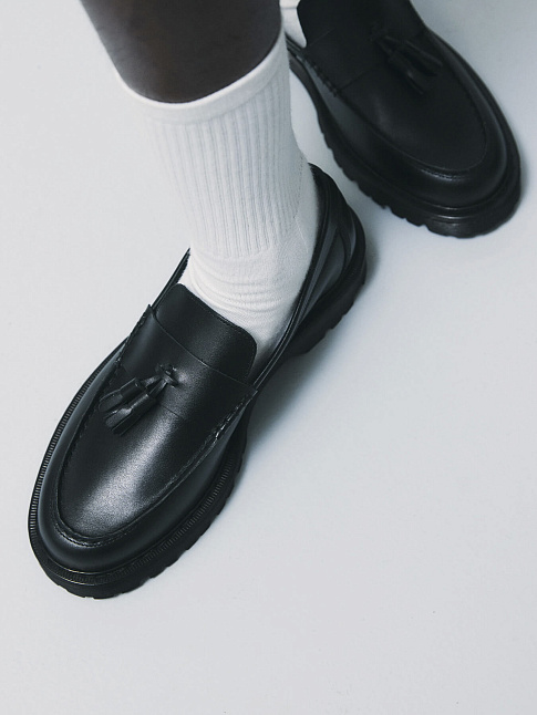 Лоферы PETE (размер 41, цвет Черный)