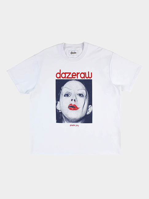 Футболка PLASTIC JOY (размер L, цвет Белый)