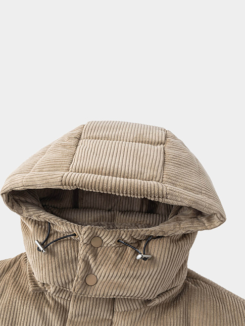 Пуховик VELVET (размер XL, цвет Светло-коричневый)