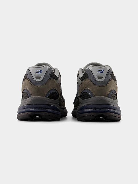 Кроссовки 2010 (размер 45 1/2, цвет Серый-Коричневый)