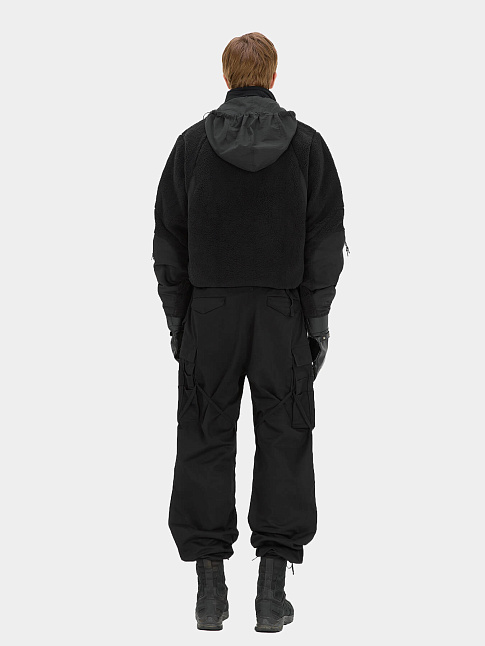 Куртка SPOTIFKA LIGHT FLEECE (размер S, цвет Черный)