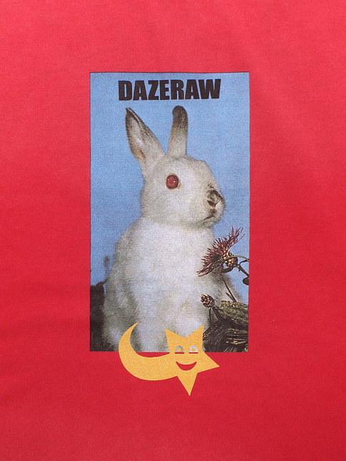 Футболка RABBIT (размер S, цвет Красный)