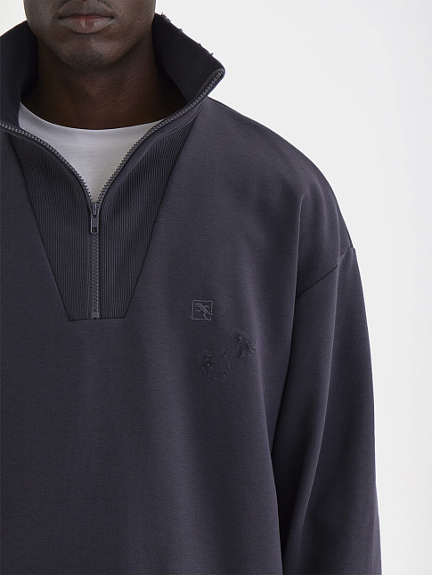 Свитшот LIGHT DESTROY (размер L, цвет Темно-серый)