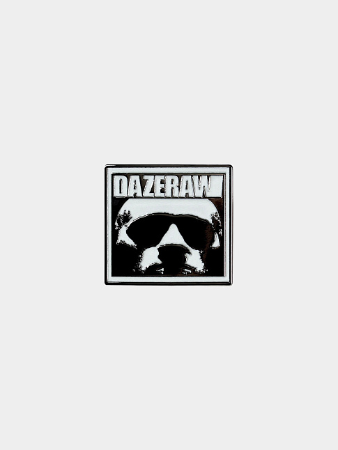 Значки DAZE RAW LOGO METAL (размер one size, цвет Черный)