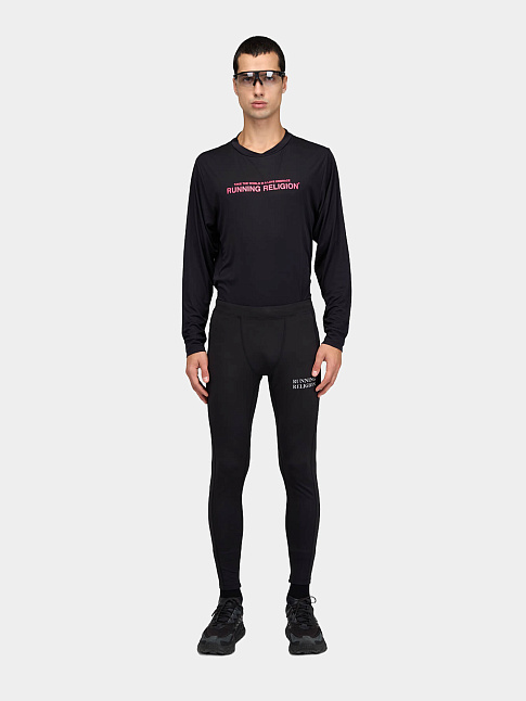 Тайтсы RR LOGO WINTER (размер S, цвет Черный)