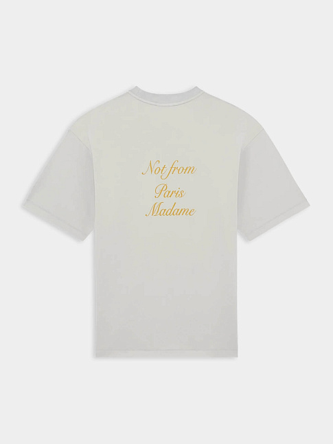 Футболка SLOGAN CALLIGRAPHY (размер XXL, цвет Светло-серый)