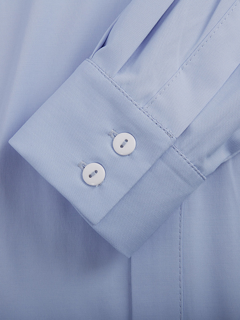 Рубашка KINOMO WITHOUT COLLAR LS (размер L, цвет Голубой)