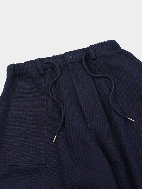 Брюки SASHIKO DENIM BALLOON (размер M, цвет Темно-синий)