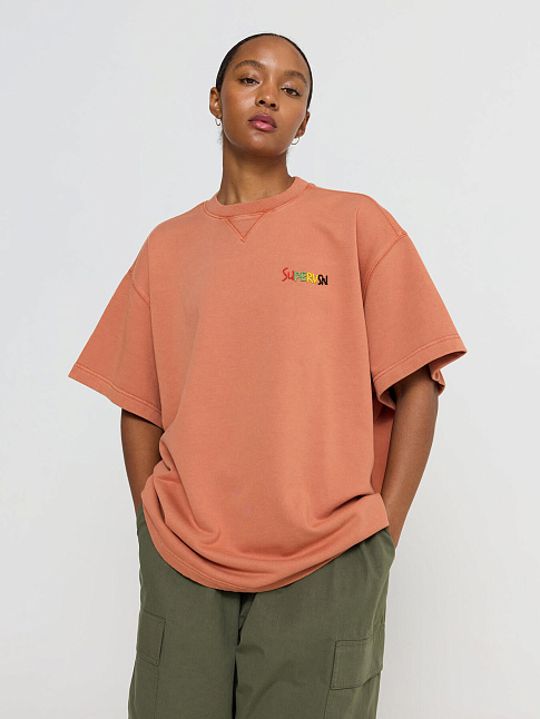 Футболка SLAUSON BEADED (размер L, цвет Оранжевый)