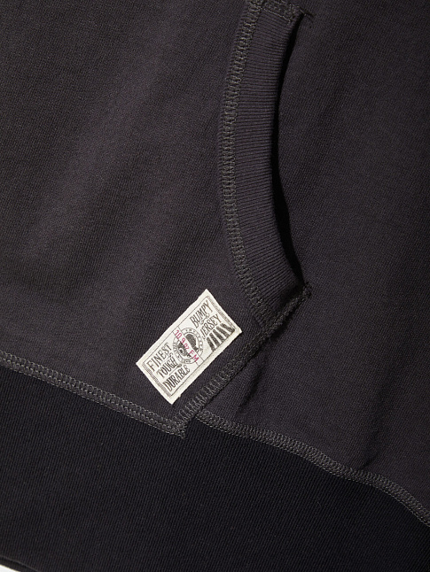Худи 50S PARKA 10.9OZ BUMPY JERSEY (размер 52, цвет Темно-синий)