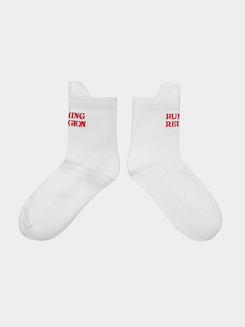 Носки MIDDLE LOGO (размер 36-40, цвет Белый)