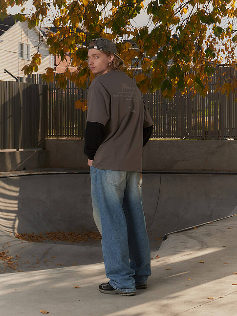 Футболка POP-UP (размер XL, цвет Серый)