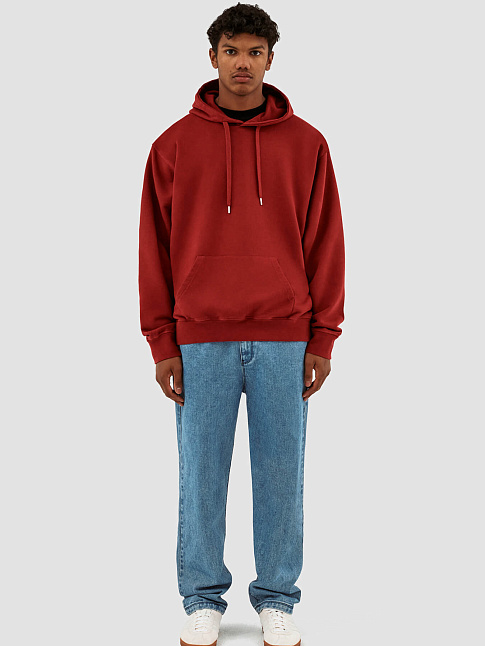 Худи HANK BACK HEARTS (размер XXL, цвет BORDEAUX)