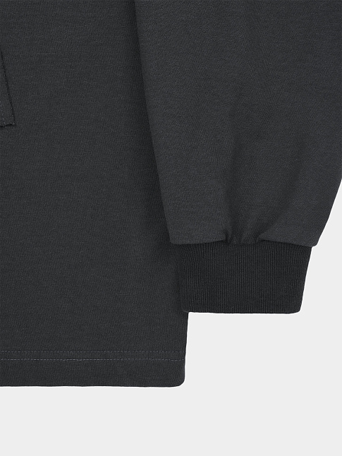 Лонгслив NOTEBOOK (размер L, цвет Темно-серый)