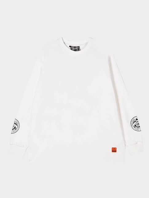 Лонгслив GONG GNOME (размер XXL, цвет Белый)