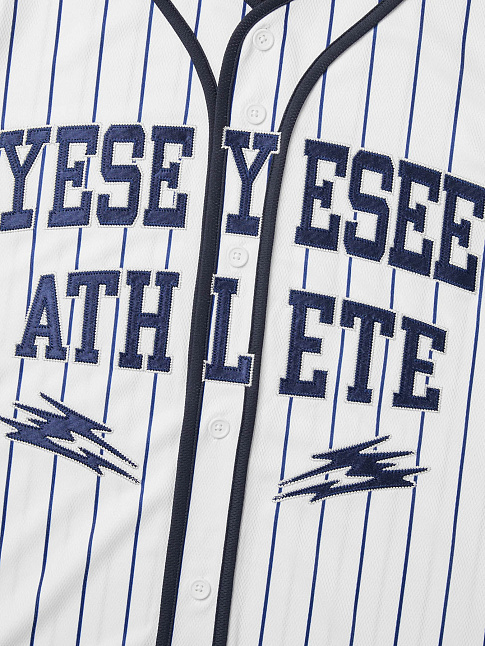 Джерси Y.E.S COLLEGE BASEBALL (размер M, цвет Белый)