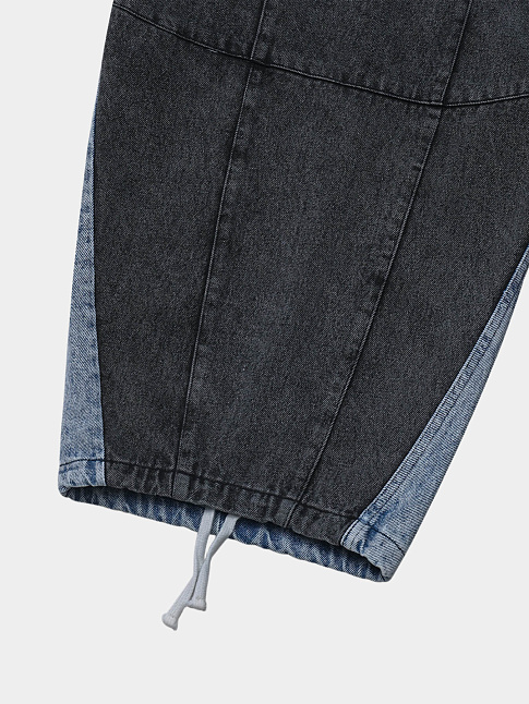 Джинсы MIX FATIGUE BALLOON (размер L, цвет Голубой-Cерый)