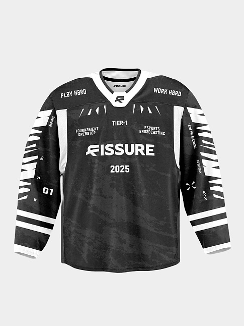 Хоккейный джерси (размер L, цвет Серый)