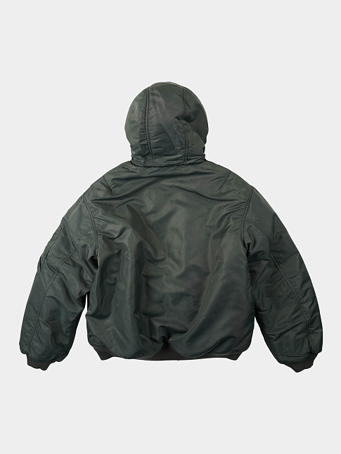 Куртка ACTIVE MA-1 HOODED (размер L, цвет Зеленый)
