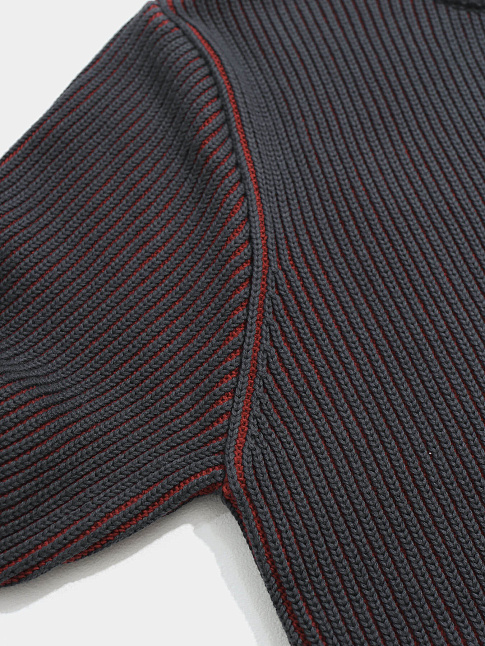 Свитер HAMISH RIBBED (размер M, цвет Серый)