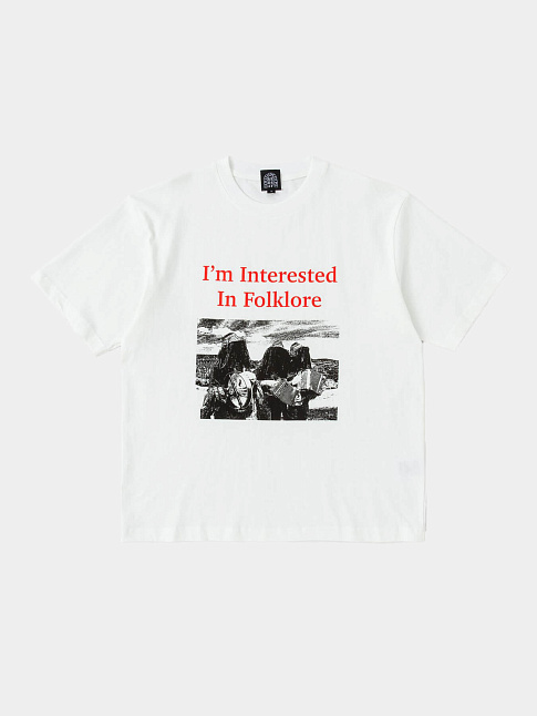 Футболка I'M INTERESTED (размер L, цвет Белый)