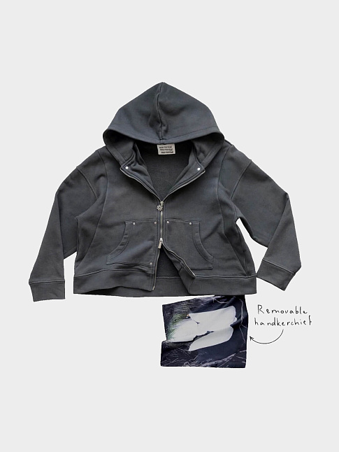 Худи A WAY HOME (размер L, цвет Серый)