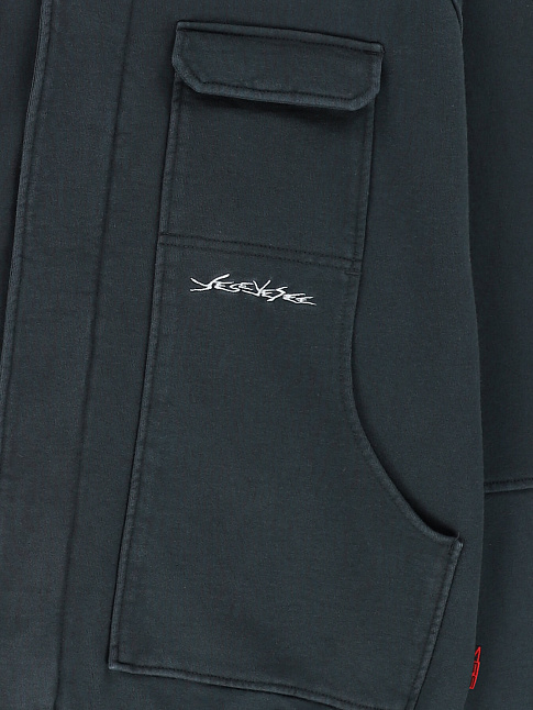 Куртка Y.E.S ZIP SWEAT (размер XL, цвет Темно-серый)