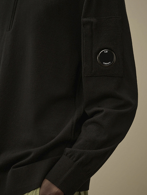 Свитер EXTRAFINE MERINO WOOL HALF ZIP (размер XL, цвет 999)