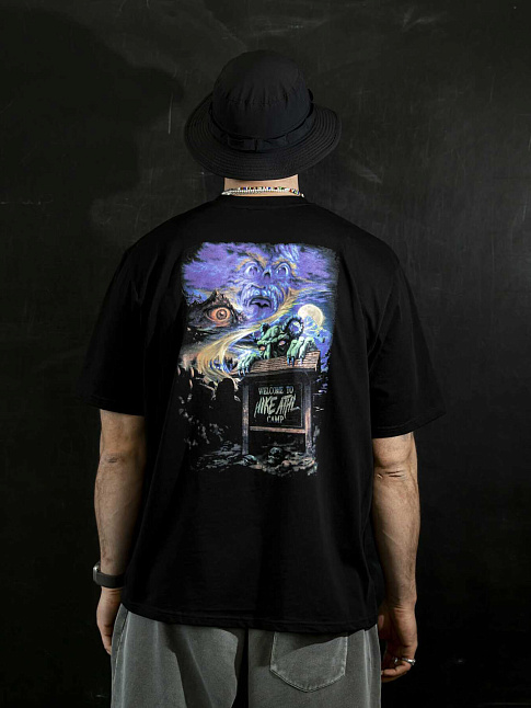 Футболка HORROR СAMP (размер S, цвет Черный)