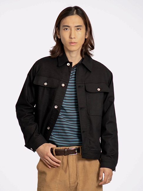 Джинсовка WATTS (размер L, цвет Черный)