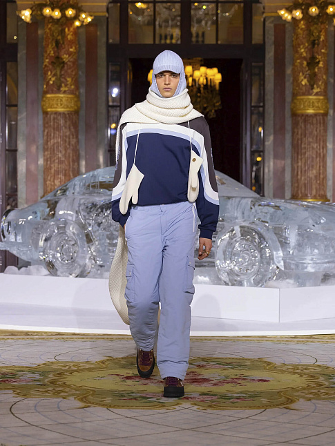 Лонгслив RACING (размер XL, цвет Синий)