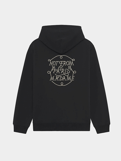 Худи SLOGAN TRESSES (размер XXL, цвет Черный)