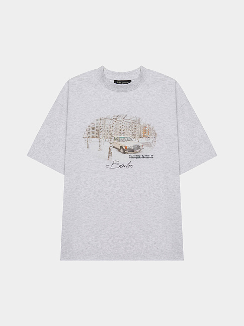 Футболка COUR DE LA MAISON (размер XL, цвет Серый)