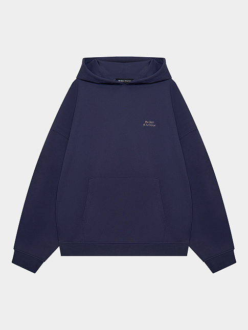 Худи LOGO DE BASE 04 (размер L, цвет Синий)