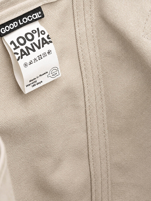 Сумка SHOPPER CANVAS LINE LITE (размер one size, цвет Бежевый)
