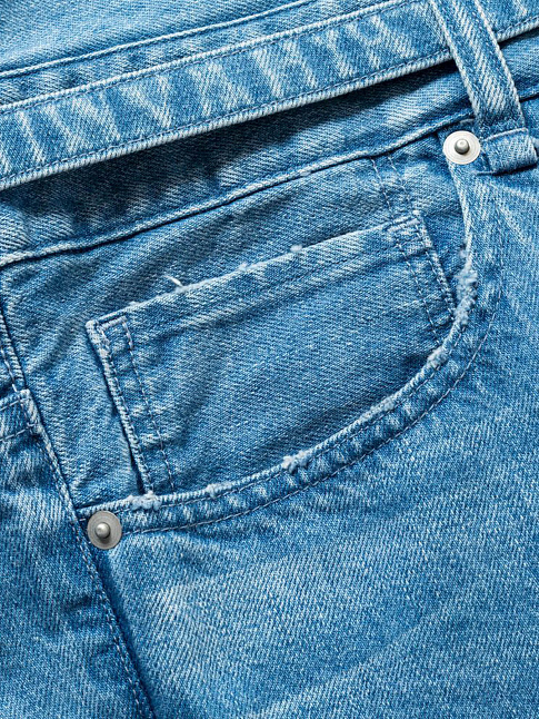 Джинсы FADE DENIM WRAP (размер L, цвет Синий)