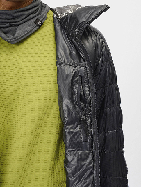 Пуховик 1000FP SPUTTERING HOODED (размер M, цвет Темно-серый)