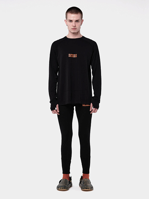 Тайтсы AW26 THREE SYMBOLS (размер L, цвет Черный)