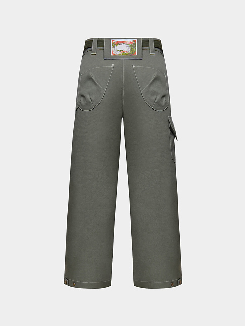 Брюки DUCK CANVAS (размер S, цвет Зеленый)