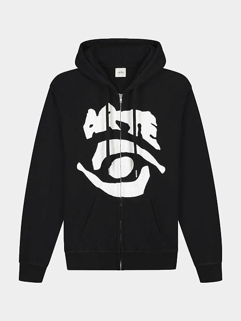 Худи EYE FRONT ZIP (размер XXL, цвет Черный)