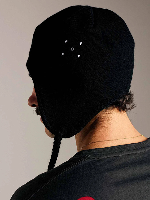 Шапка REVERSIBLE EARFLAP (размер one size, цвет Черный-Серый)