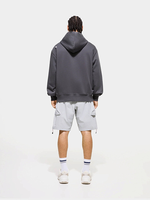 Худи PIGEON LOGO ZIP UP (размер M, цвет Темно-серый)