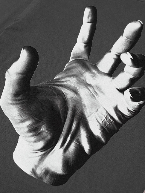 Футболка PUPPET HAND (размер M, цвет Черный)