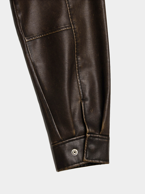 Куртка G-1 FAUX (размер L, цвет Коричневый)