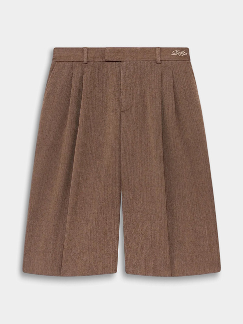 Шорты TAILLEUR CHEVRONS (размер XL, цвет Коричневый)