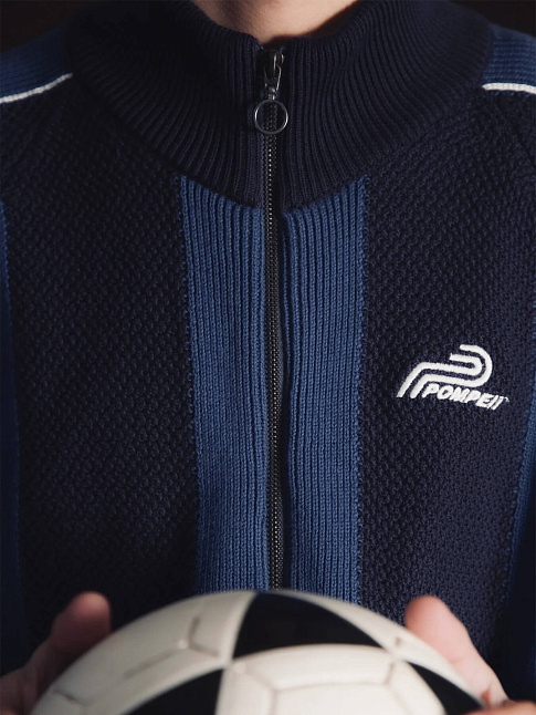 Свитшот STRIPED TRACK SUIT (размер XL, цвет Темно-синий)