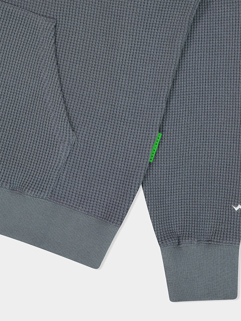 Худи Y.E.S WAFFLE (размер XL, цвет Темно-серый)