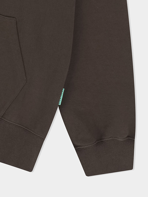 Худи C-LOGO (размер L, цвет Темно-коричневый)